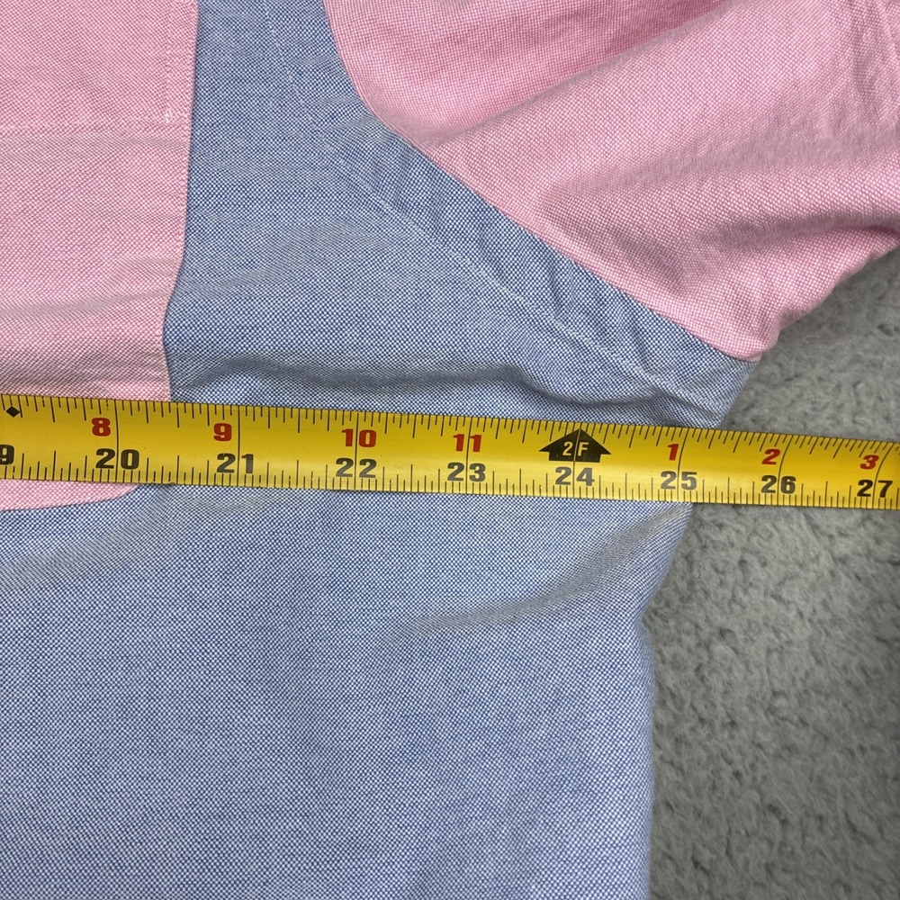Polo Ralph Lauren Classic Fit Oxford Fun Shirt Men's XL Colorblock Pastel - Picture 8 of 10